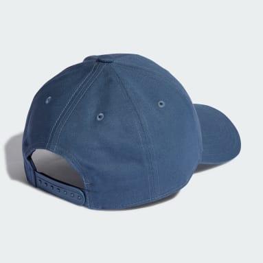 Originals Blue Metallic Trefoil Baseball Cap
