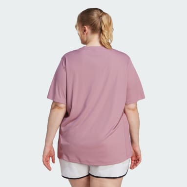 Own the Run T-skjorte (store størrelser) Rosa