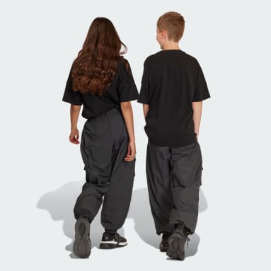 Kinder Sportswear Dance Woven Kids Cargohose Grau