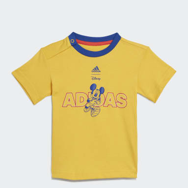 Děti Sportswear zlatá Tričko adidas x Disney Mickey Mouse