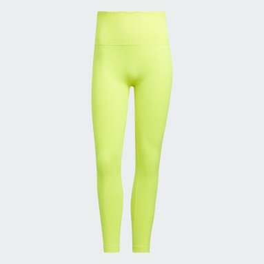 Women Training Yellow FORMOTION Sculpt Leggings
