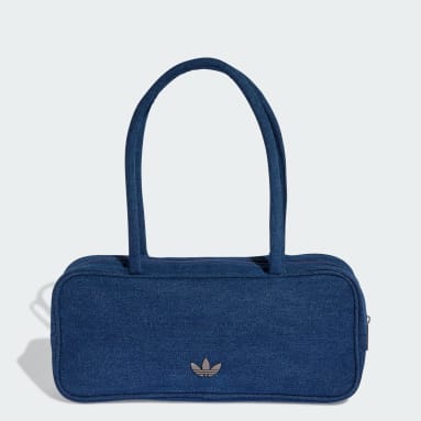 Bolsa AIRLINER ADICOLOR ALARGADA DENIM