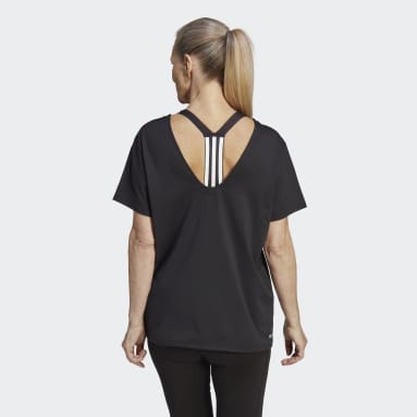 Camiseta Training Loose Preto Mulher Training
