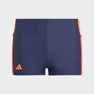 Blue swimming trunks for Boy - Bain Exotic