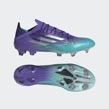 Football Purple X Speedflow.1 Firm Ground Boots