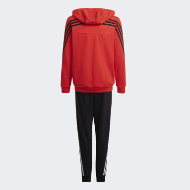 3-Stripes Track Suit Czerwony