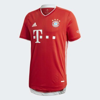 Maillot Domicile FC Bayern Authentique Rouge Football