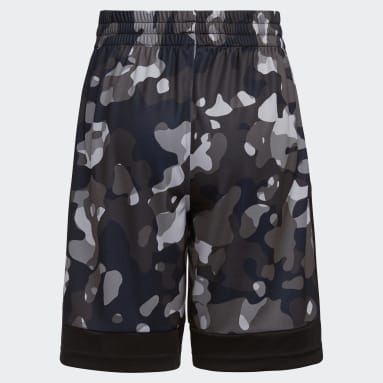 Children Sportswear Black C CORE CAMO SHORT