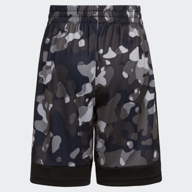  adidas Boys' Toddler AEROREADY Elastic Waistband Camo Shorts,  Black, 2T: Clothing, Shoes & Jewelry