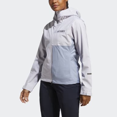 Dames TERREX paars Terrex Multi RAIN.RDY 2.5-Layer Regenjack