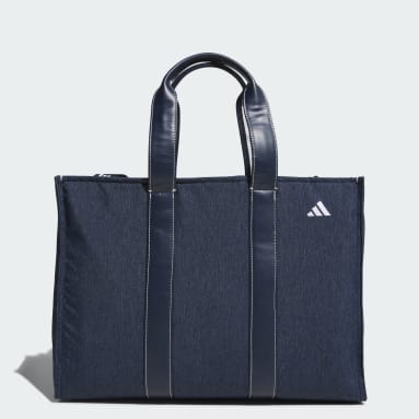 Denim-Look Heather Big Tote Bag