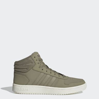 Zapatilla Hoops 2.0 Mid Verde Mujer Baloncesto