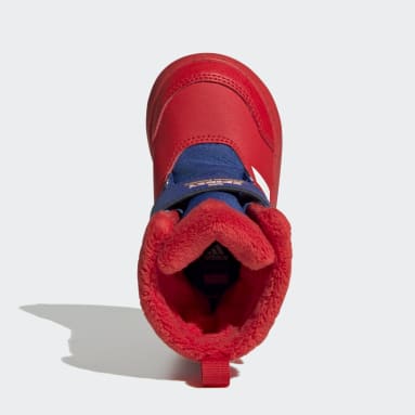 Botte adidas x Marvel Winterplay Superhero Adventures Rouge Enfants Sportswear