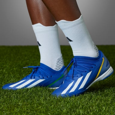 Chuteira X Crazyfast Brasil.3 Salão Azul Futebol