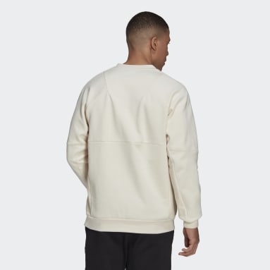 Men Sportswear White Designed for Gameday Crew Sweatshirt