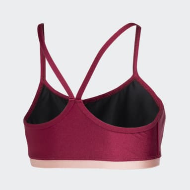 Top Deportivo adidas Aeroreact Training Soporte Ligero Rojo Mujer Training