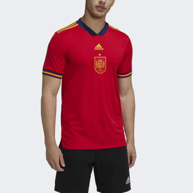 Men Football Red Spain 21/22 Home Jersey