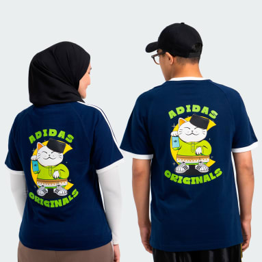 adidas 3 Stripe Tee x Raya Cat