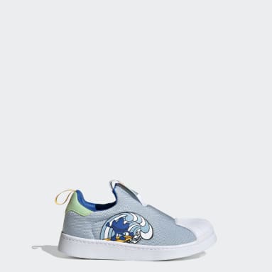 Kids Originals Blue Superstar 360 Shoes