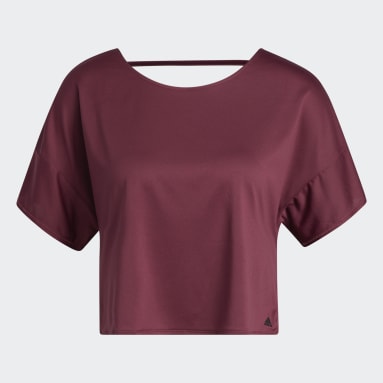 Women Training Burgundy Primeblue Tee
