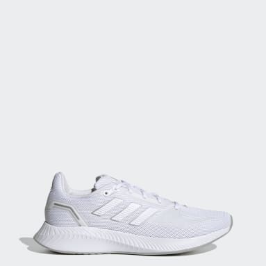 adidas all white women's sneakers