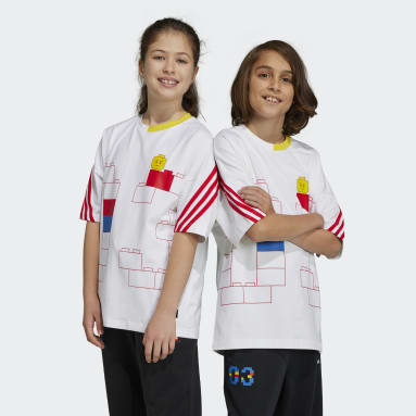 Kids sportswear White adidas x Classic LEGO® Tee