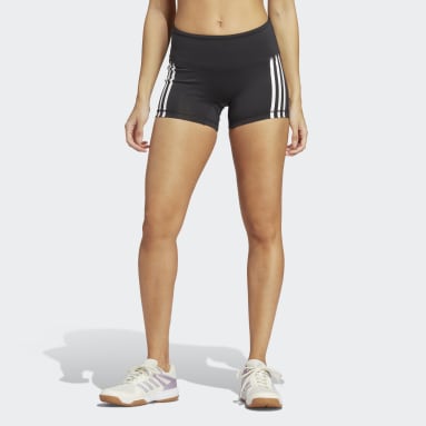 Ženy Volejbal černá Legíny 3-Stripes Short