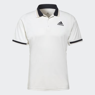 Men Tennis White Top Tennis HEAT.RDY Polo Shirt