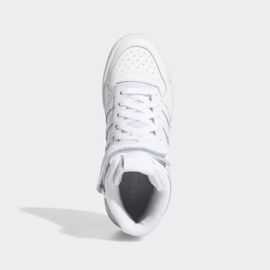 Chaussure Forum Mid Blanc Enfants Originals