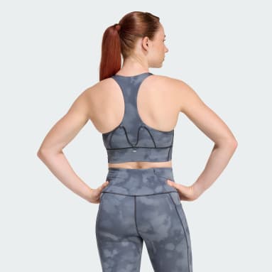 adi365 Running Pocket Graphic Medium Support Bra
