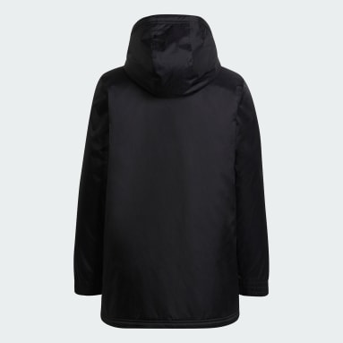 Kinder Fußball Entrada 22 Stadium Jacke Schwarz