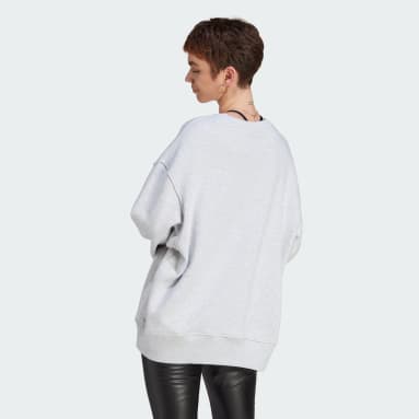 Kvinder Originals Grå Premium Essentials Made To Be Remade Oversize sweatshirt