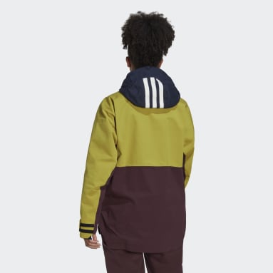 TERREX 2 LAYER RAIN.RDY SNOW ANORAK Zielony