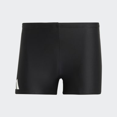 Solid Boxer-Badehose