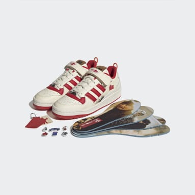 Chaussure Forum Home Alone blanc Originals