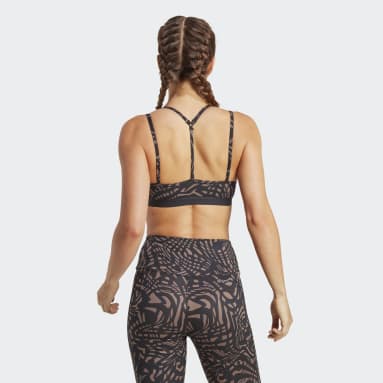 Ženy Joga černá Podprsenka Yoga Essentials