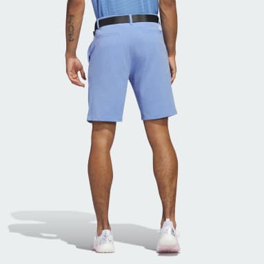 Men's Golf Blue Crosshatch Shorts