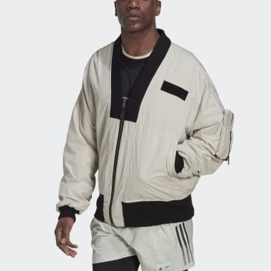 Heren Beige Jassen adidas Nederland