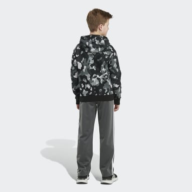 Youth Sportswear Black Camo Allover Print Pullover Hoodie