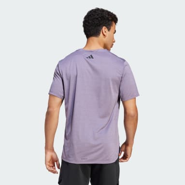 Camiseta Designed for Movement Graphic Workout Morado Hombre Training
