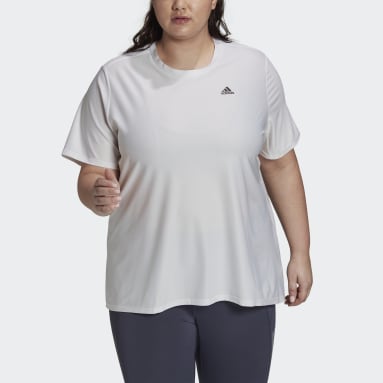 Camiseta Runner (Tallas grandes) Blanco Mujer Running