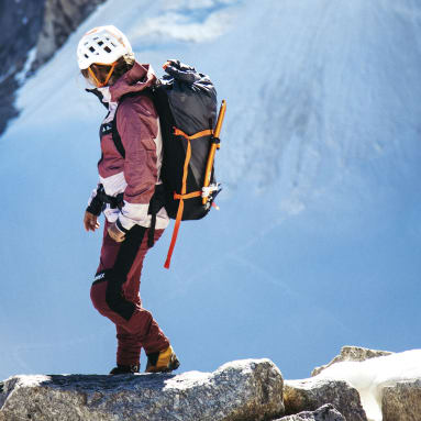 Women TERREX Burgundy Techrock Mountaineering Pants