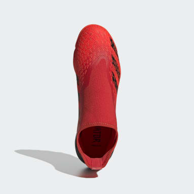 Men's Soccer Red Predator Freak.3 Laceless Turf Shoes