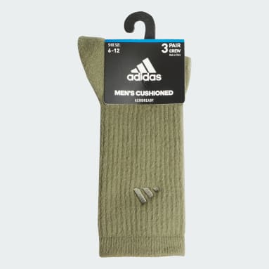 Men's Cushioned Comfort 3-Pack Crew Socks