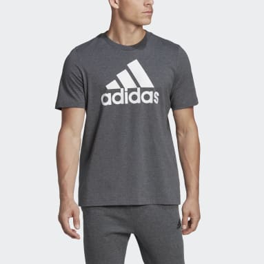 T-shirt Essentials Big Logo gris Hommes Sportswear