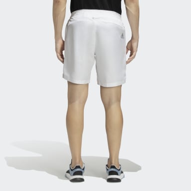 Men Running White RUN IT SHORT