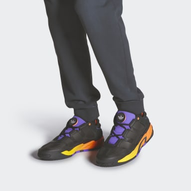 Men Basketball Black Niteball Shoes