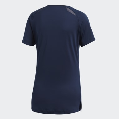Camiseta Hi Lo Azul Mujer Squash