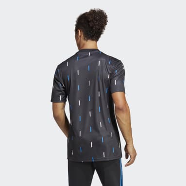 Camiseta calentamiento Manchester United Negro Hombre Fútbol