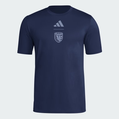 SAN JOSE EARTHQUAKES MENS SHORT SLEEVE PREGAME T-SHIRT